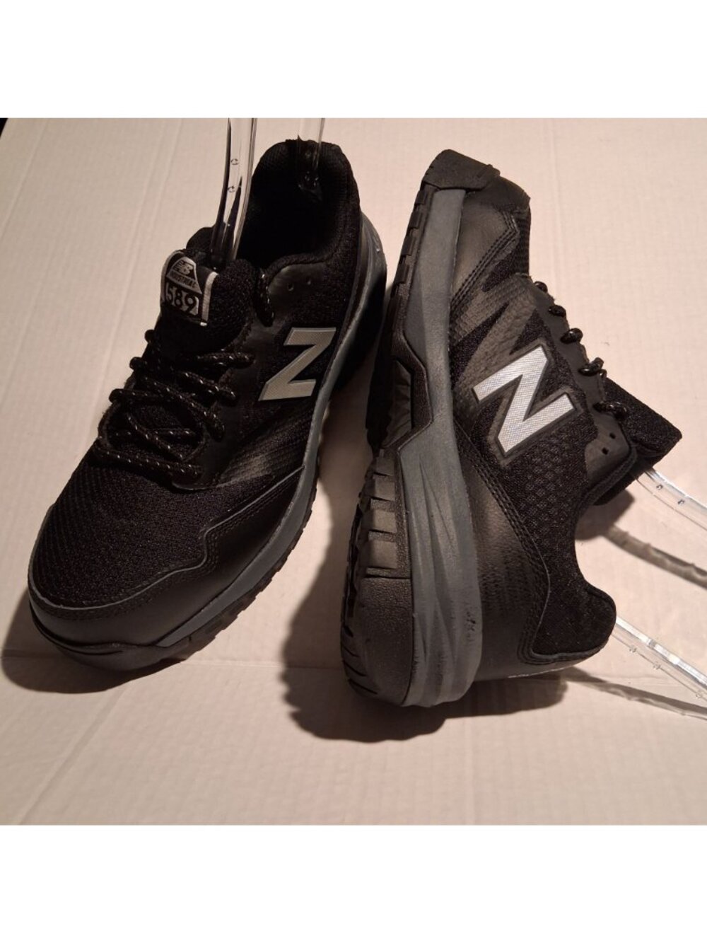 New Balance Industrial 589 Black Slip-Resistant Work Shoes Mens Size 10 ASTM Cer